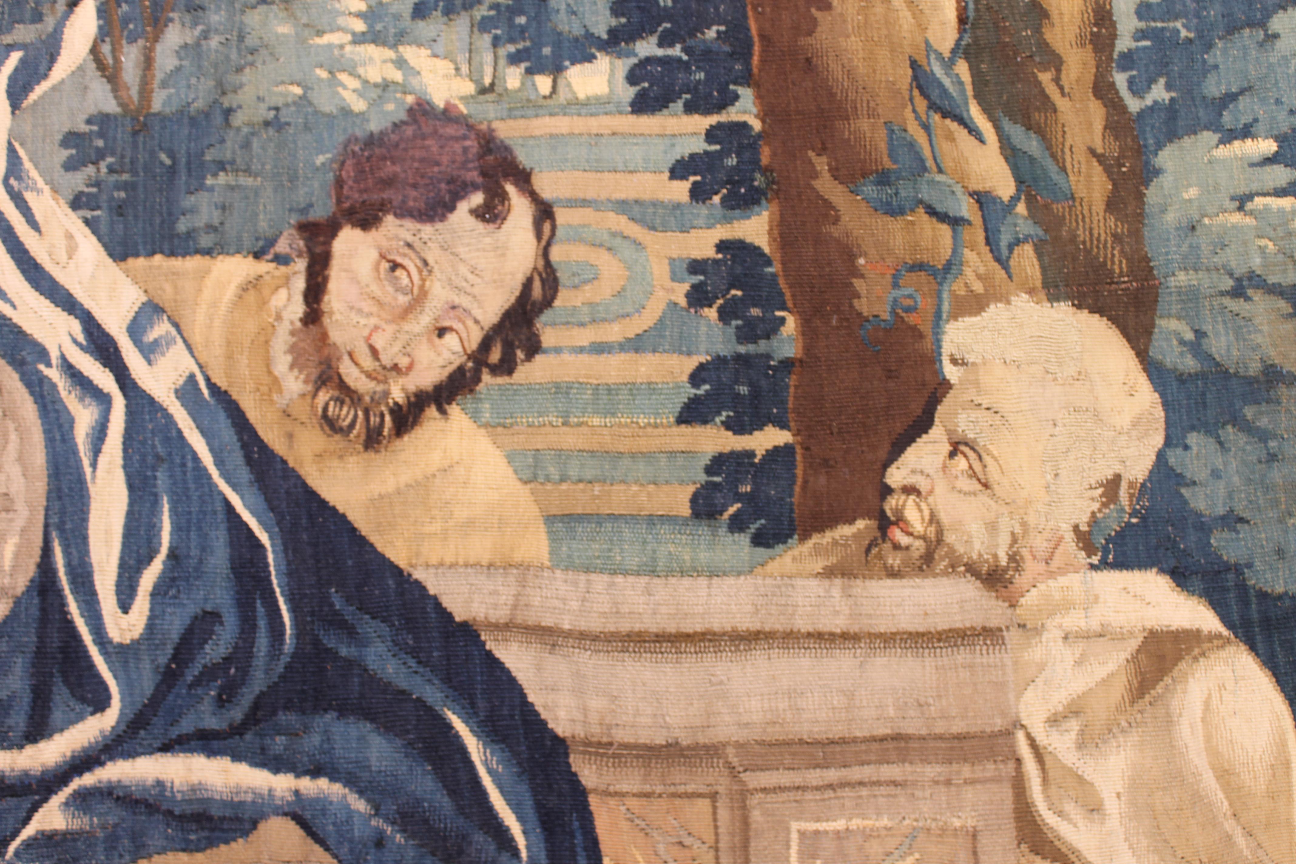 Flämischer Wandteppich aus dem 17. Jahrhundert aus Brügge (Renaissance) im Angebot