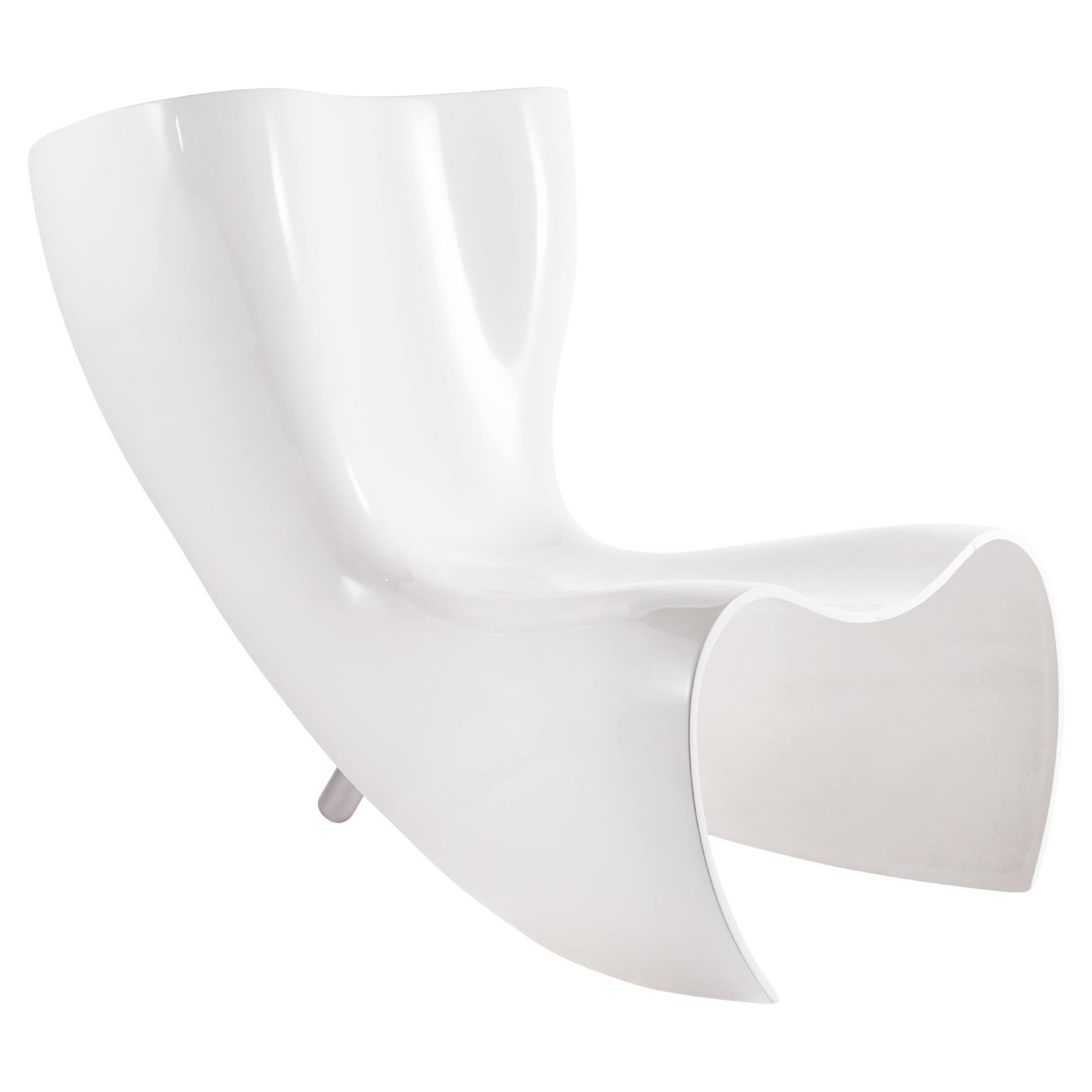 Felt Armchair in fiberglass by Marc Newson for Cappellini