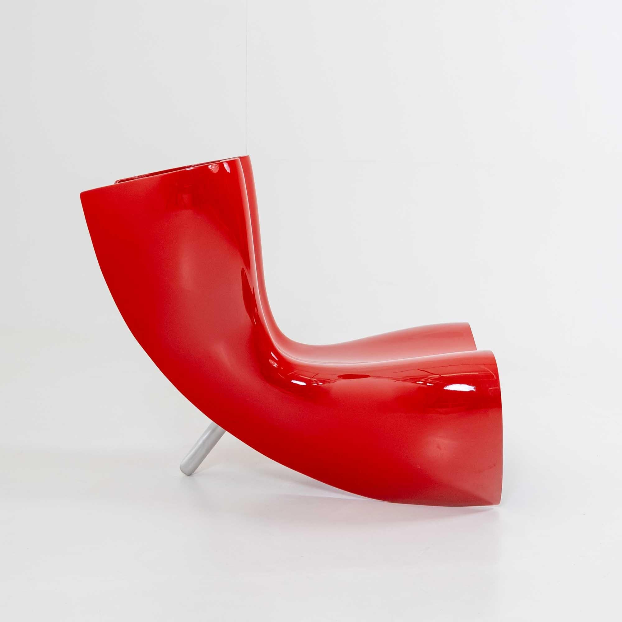 Modern Felt Chair by Marc Newson for Cappellini, Italy designed in 1993 For Sale