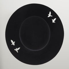 Felt Contemporary Hat and Metropolis Minimalist Pendant 925 Sterling Silver