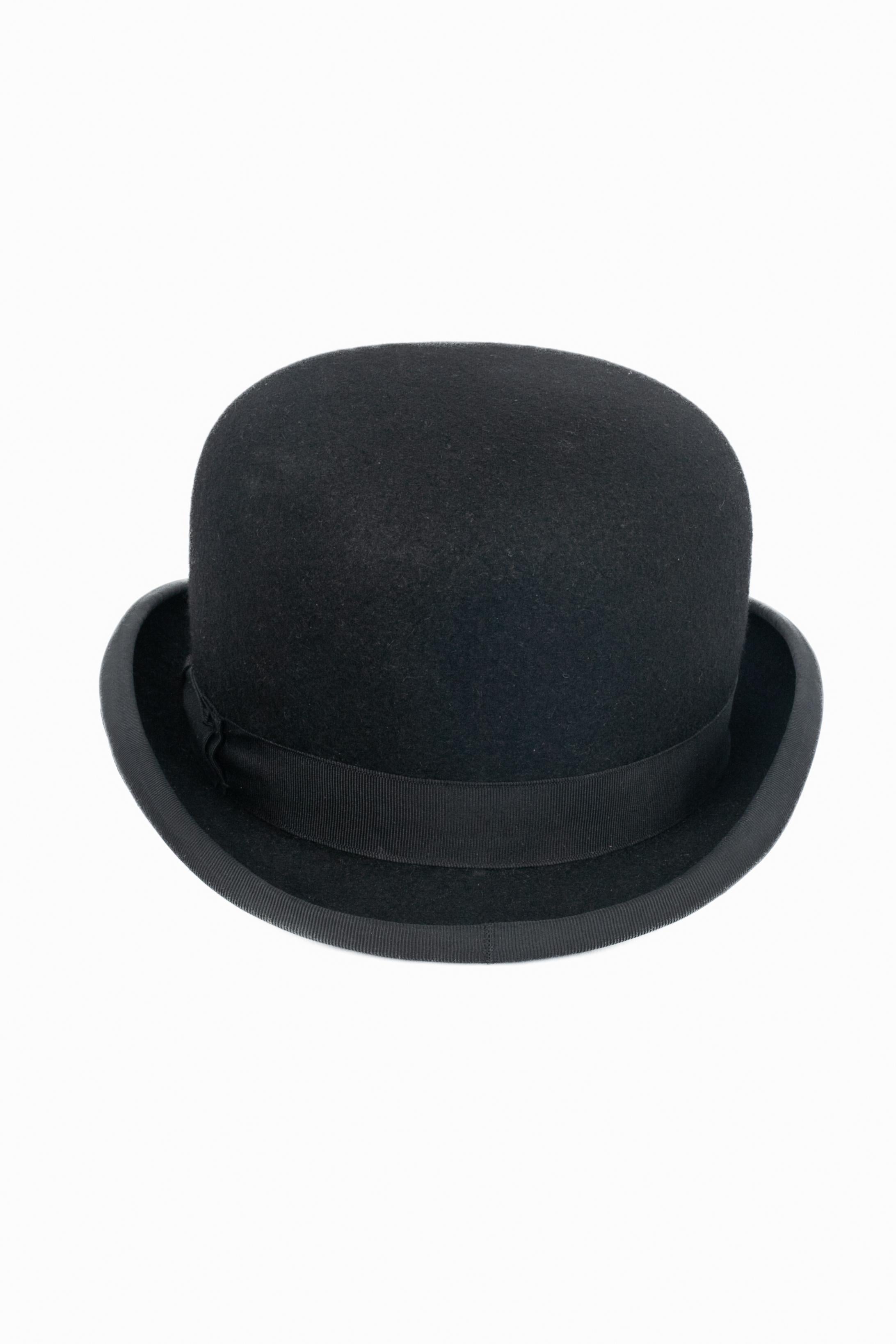 felt derby hat Excellent état - En vente à SAINT-OUEN-SUR-SEINE, FR