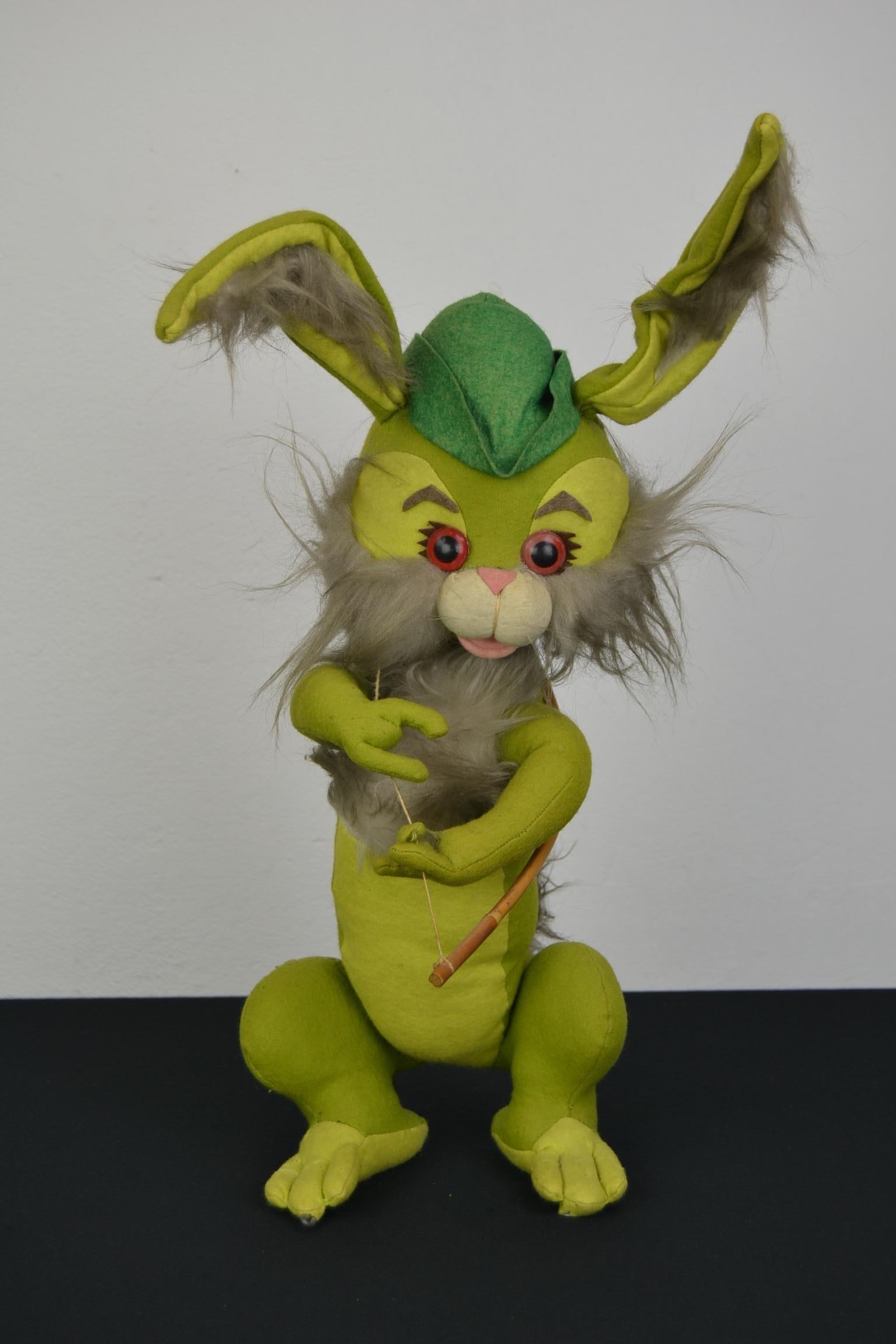 Italian Felt Lenci Animal Doll, Robin Hood Character For Sale