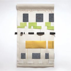 Felt Wall Sculpture by Yvette Kaiser Smith