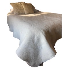 Felted Wool BED COVERLET by JG SWITZER