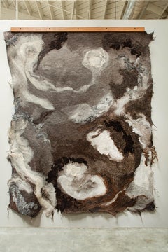 Felted Wool Wall Art by JG Switzer, Sheep Dream #1
