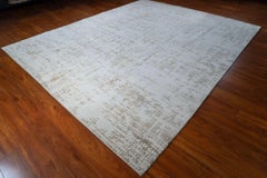 Serapi Rug Gallery’s 8' x 10' Hand-Knotted Wool & Bamboo Silk Modern Area Rug