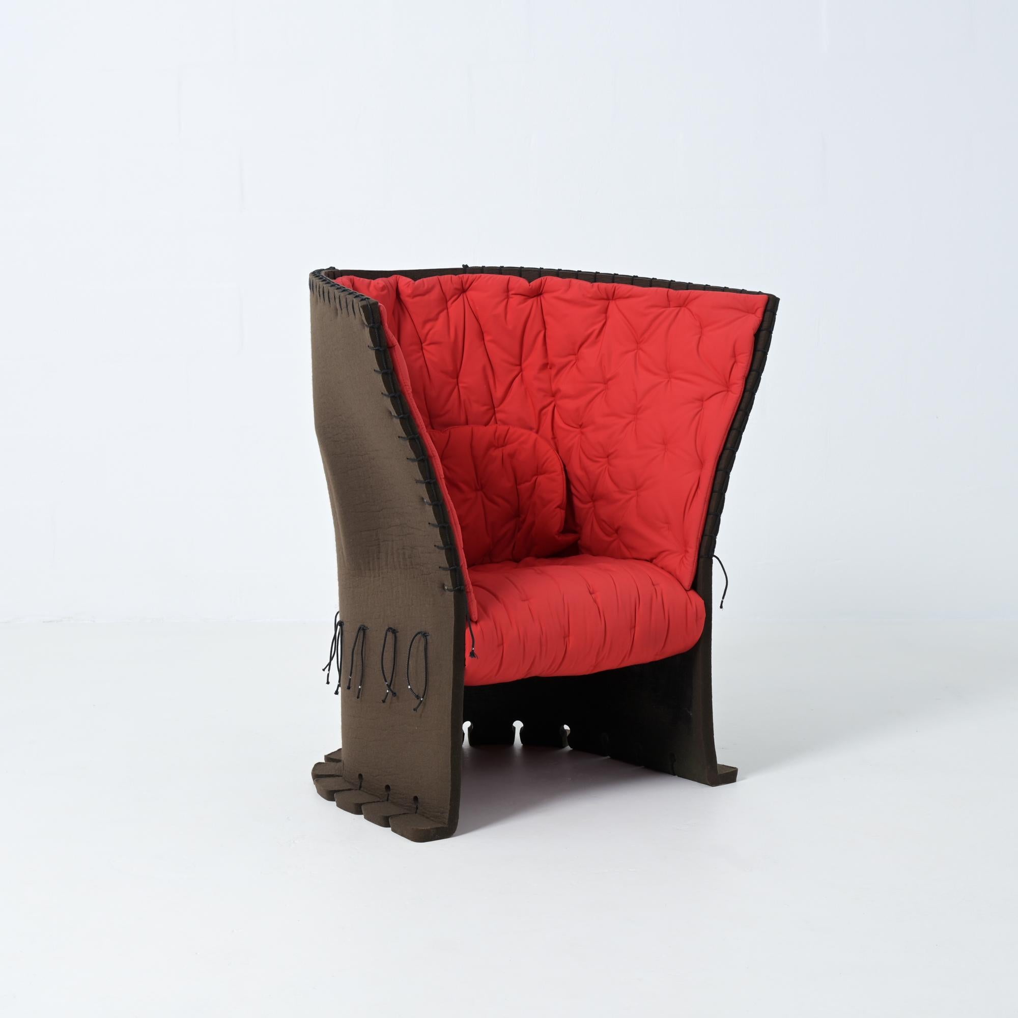 Feltri Low Armchair by Gaetano Pesce for Cassina For Sale 1