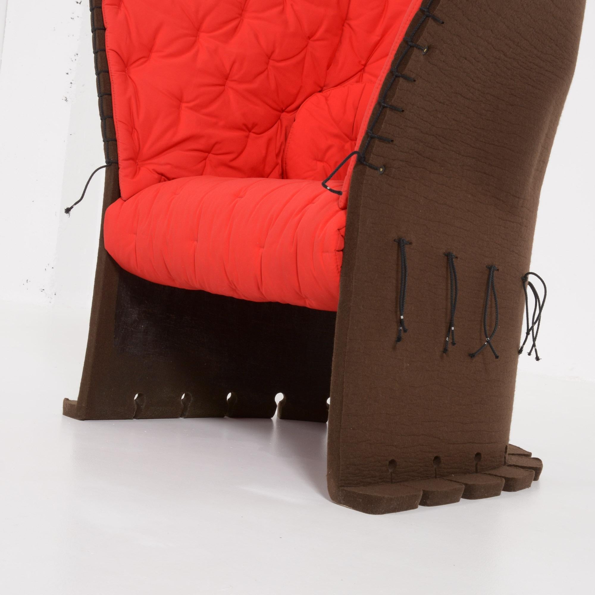 Feltri Low Armchair by Gaetano Pesce for Cassina For Sale 3