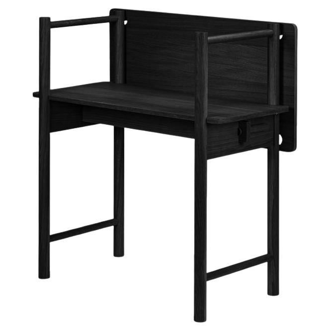 FEM Work Desk, Stained Black by Made by Choice