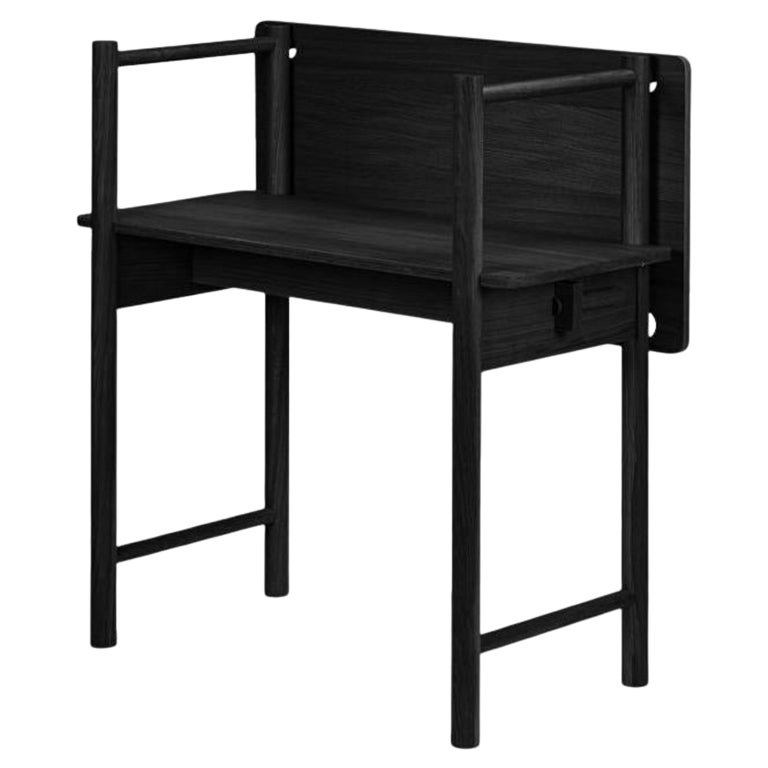 Fem Work Desk, Stained Black by Made by Choice For Sale