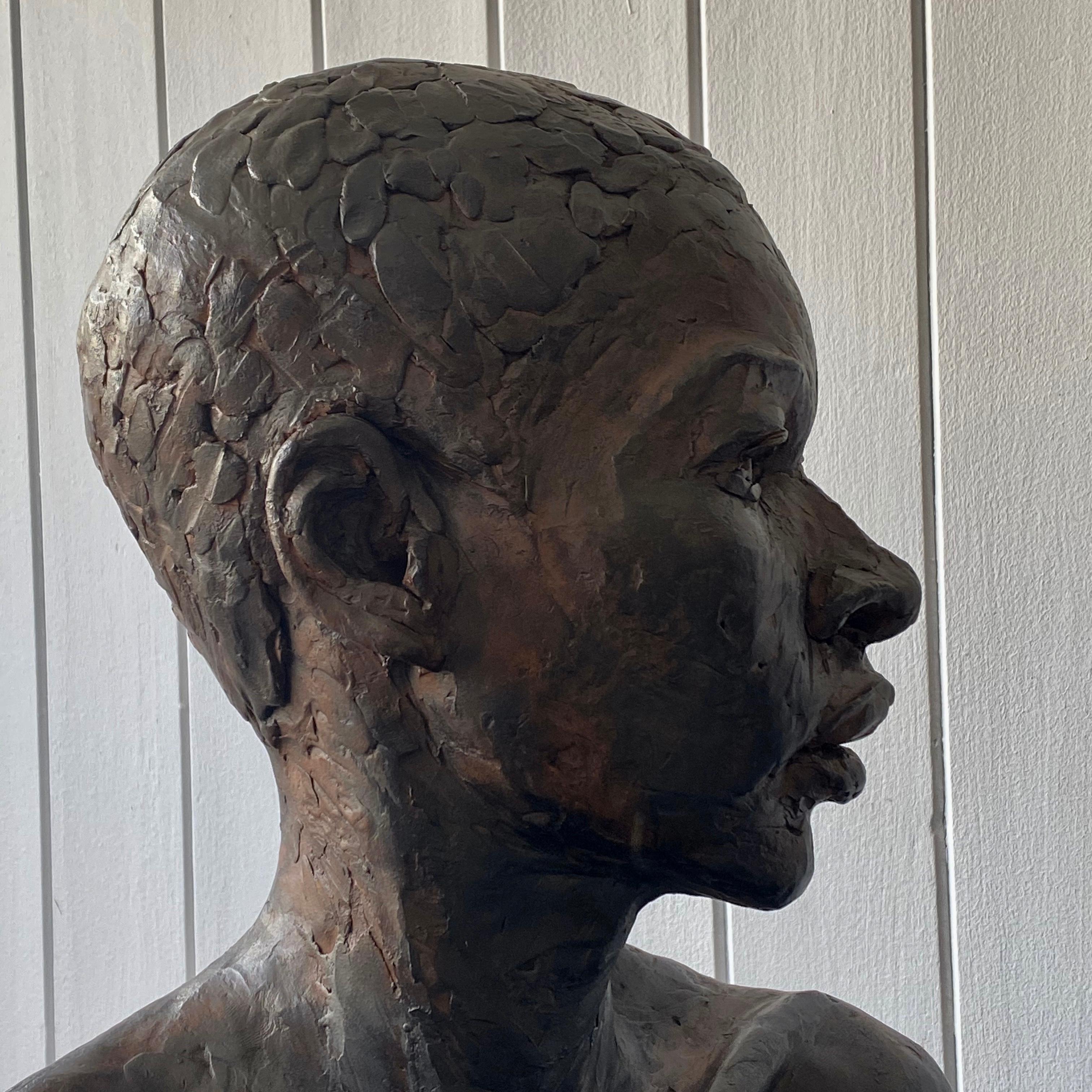Female Bust Sculpture For Sale 1