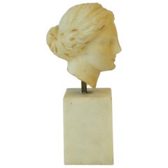 Retro Female Bust Sculpture, Small
