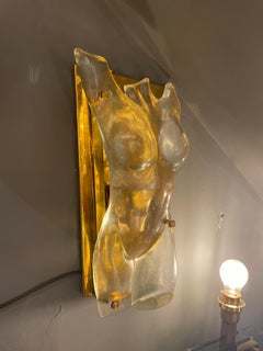 "Female Bust" Wall Light