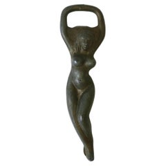 Antique Nude Female Figurative Bottle Opener