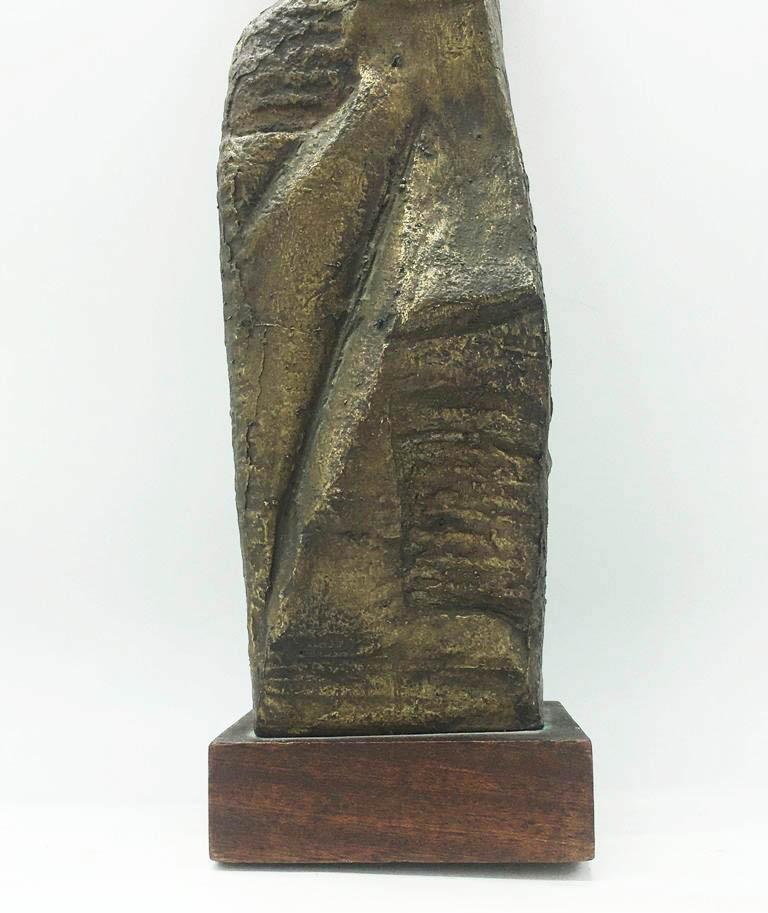 Female Figure 'Abstract Woman Bronze Sculpture' In Good Condition In Naples, IT