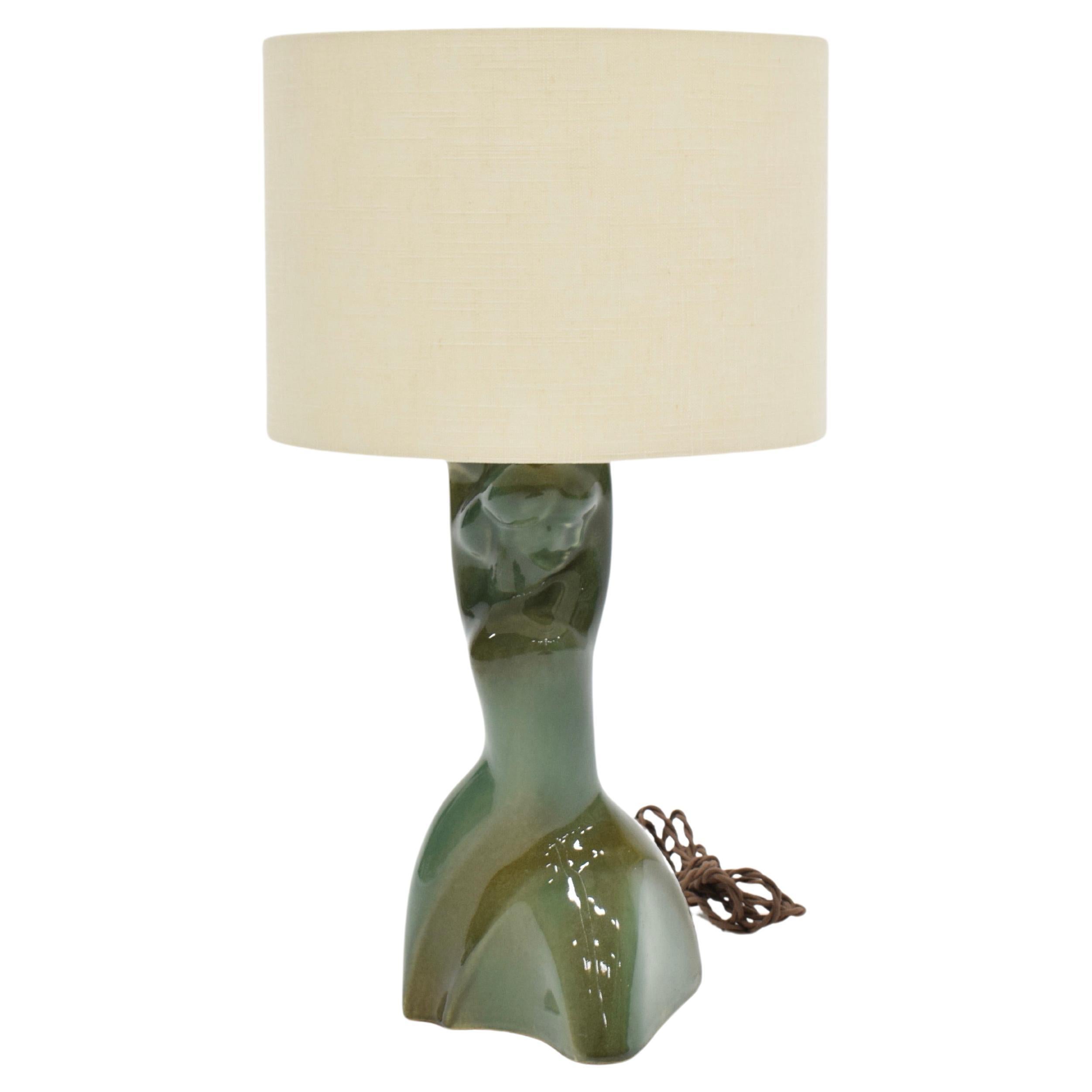 Female Form Table Lamp For Sale