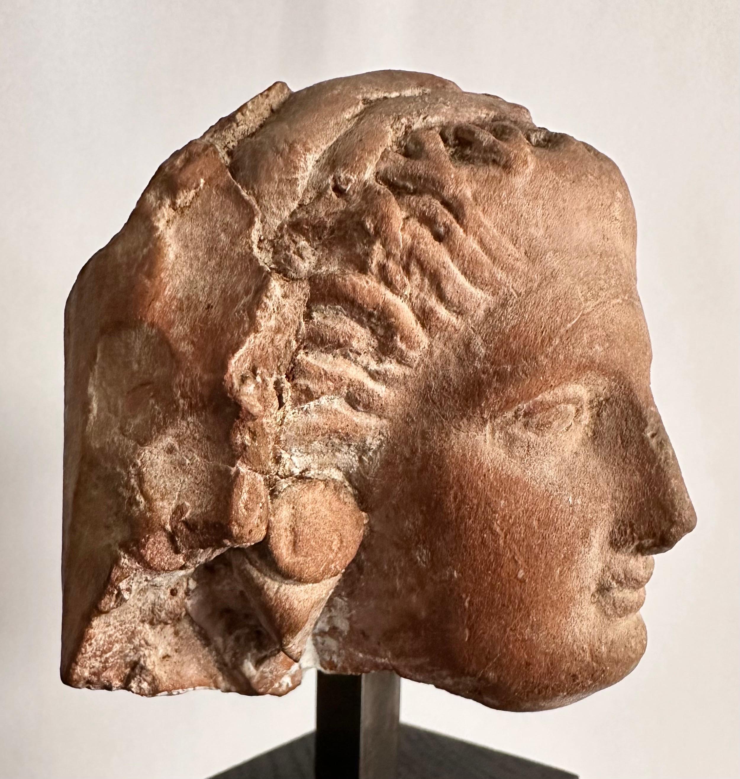 Female Head, Terracotta, Magna Graecia, 4th Century Before Christ 1
