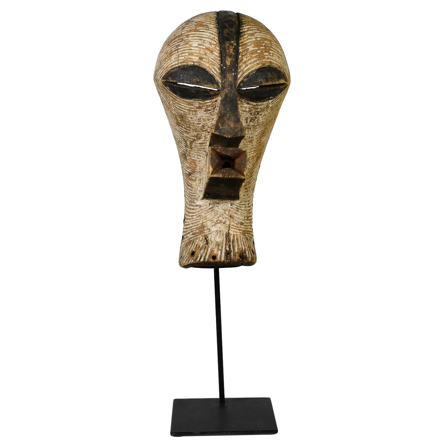 "Female" Kifwebe Ceremonial Mask, Songye Tribe of Zaire Africa circa Early 1900s