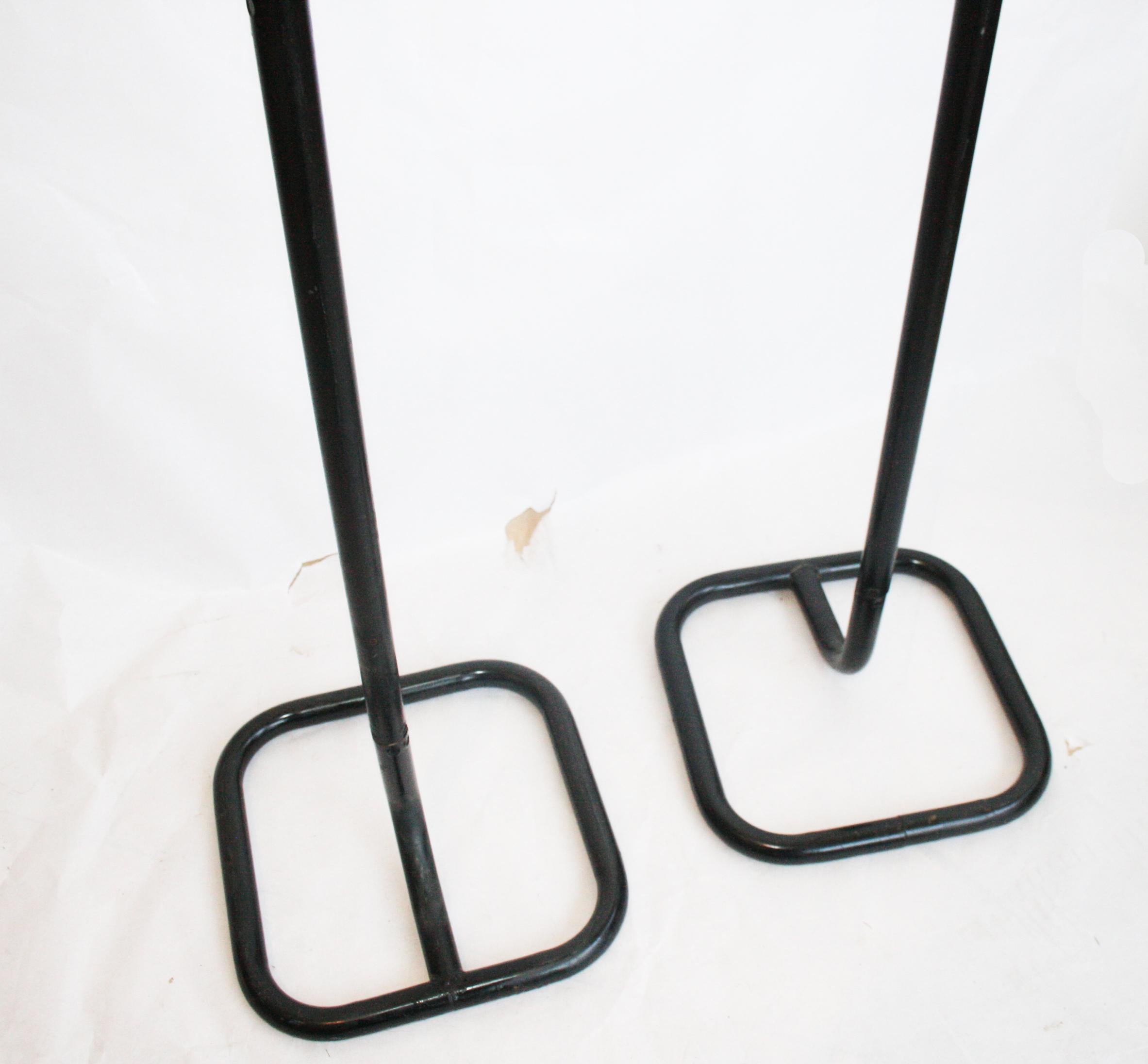 Silhouette Figural  Valet Stand , Tubular , Italy, 1980s (Female & Male)  For Sale 4