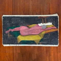 Female Nude Painting On Canvas