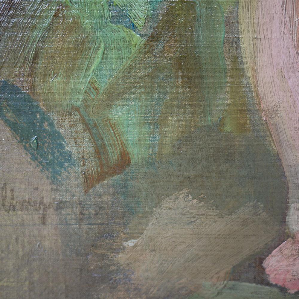 Pittura di nudo, Wilhelm Christens, anni '30 In condizioni buone in vendita a Vo', Veneto