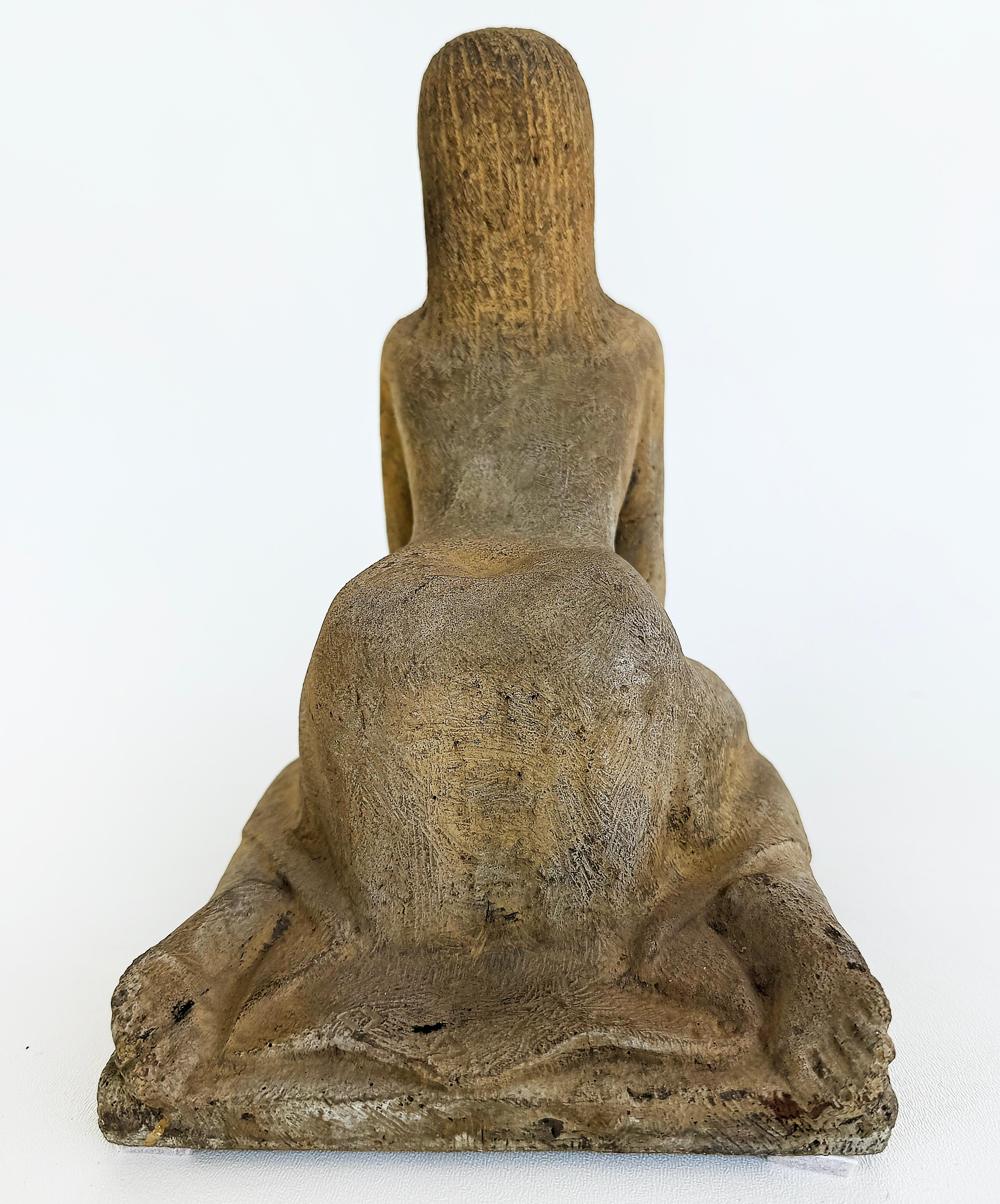 Female Nude-Skulptur des Florida-Künstlers Chuck Dodson, 1970er Jahre (20. Jahrhundert)
