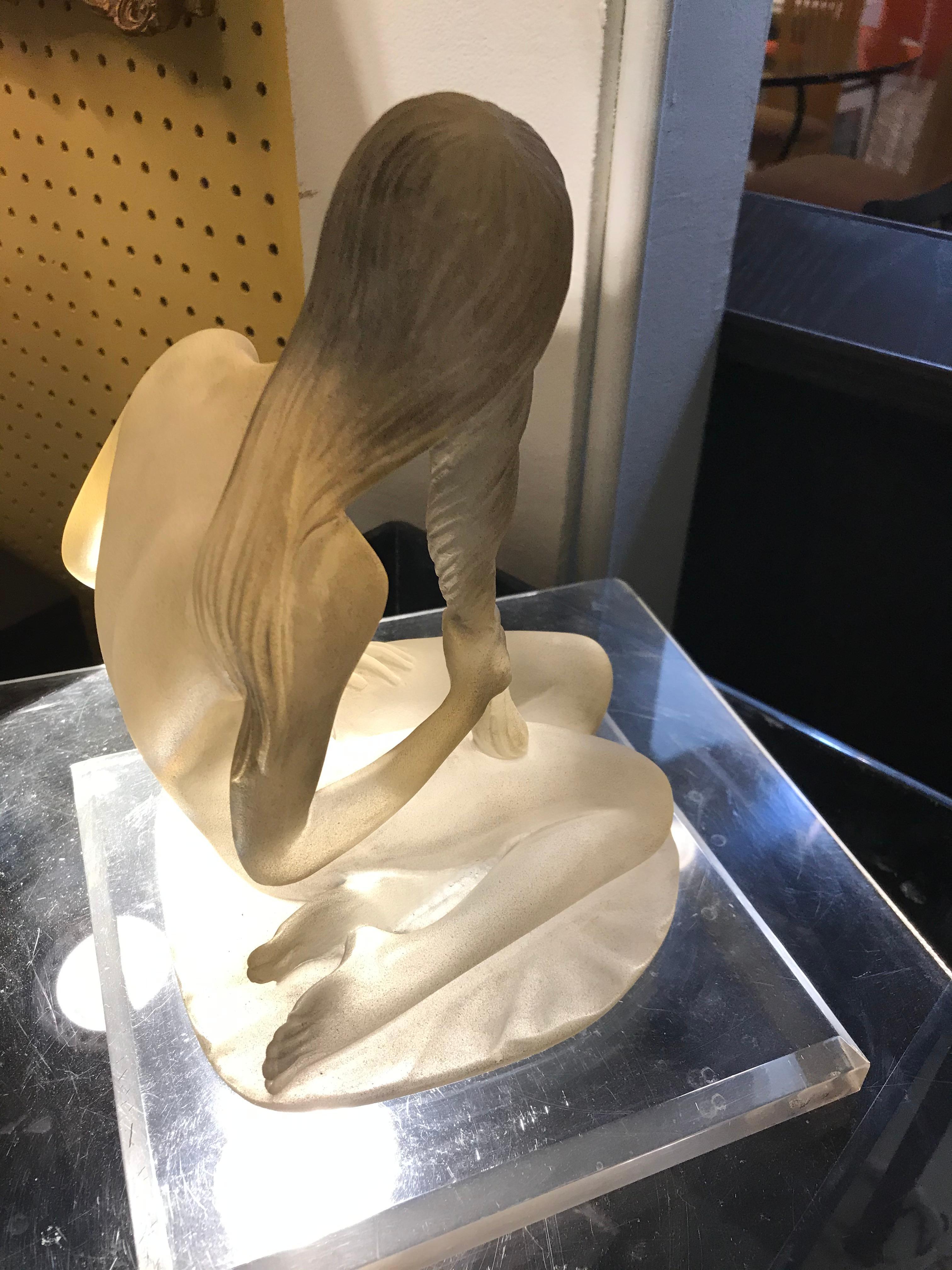 Female Nude Sculpture in Cast Resin by Dorothy C. Thorpe 2