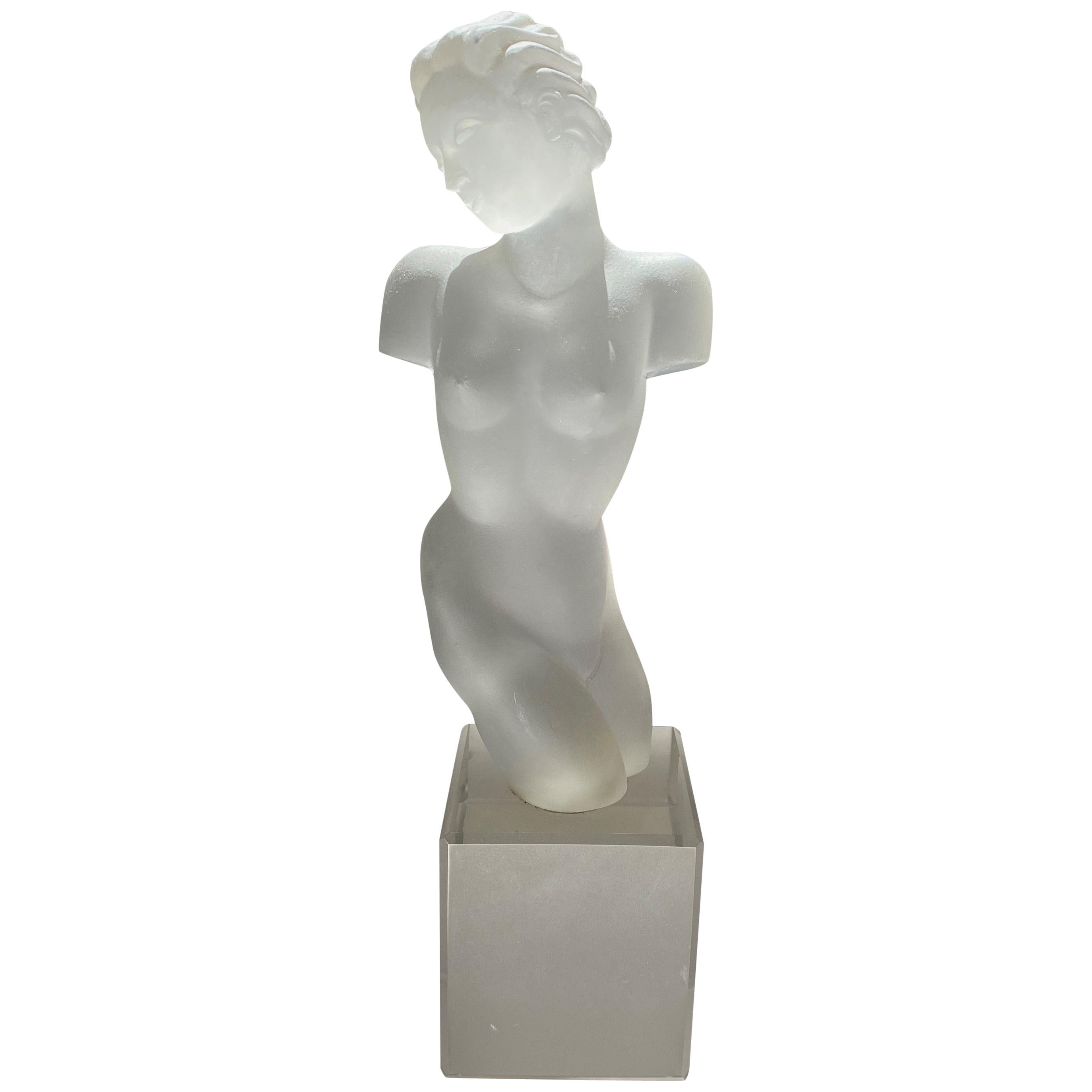 Female Nude Torso by Eleon von Rammel For Sale