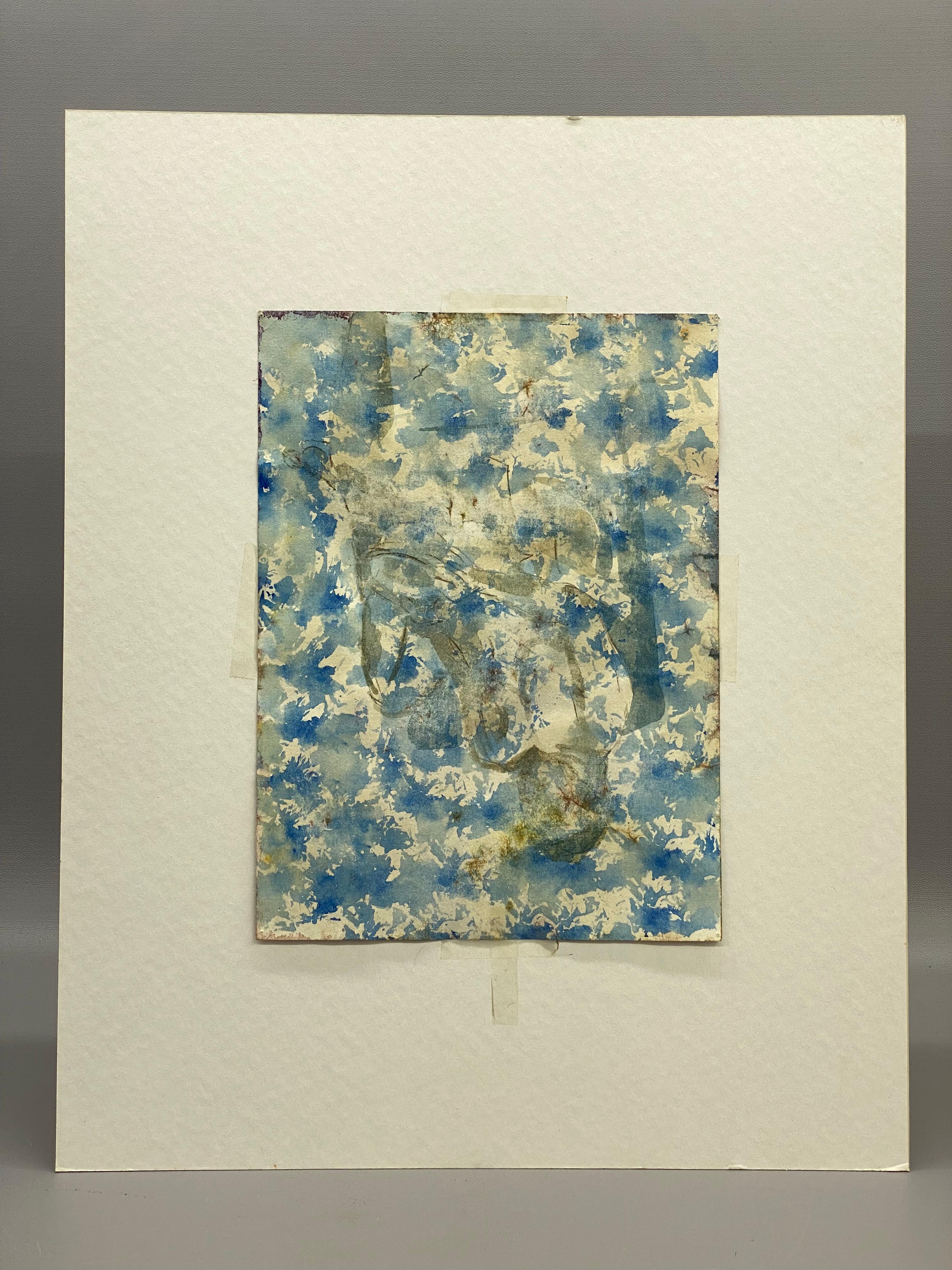 Peinture Aquarelle sur papier de Flosss Romm Dworkin, 1990 en vente