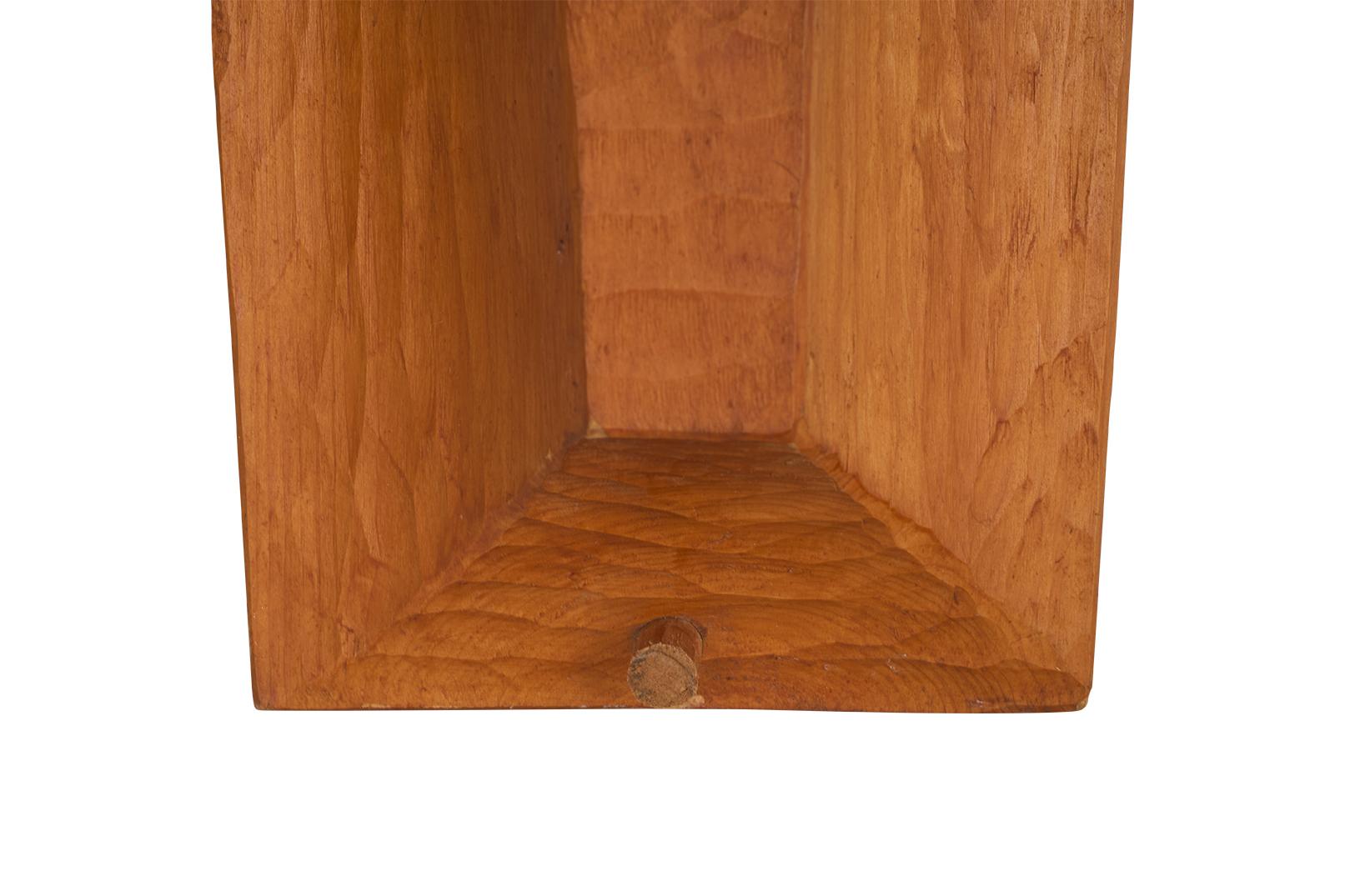 Wood Female Sculpture by mark Fenwick