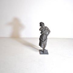 Female Sculpture in Bronze from the Neapolitan School