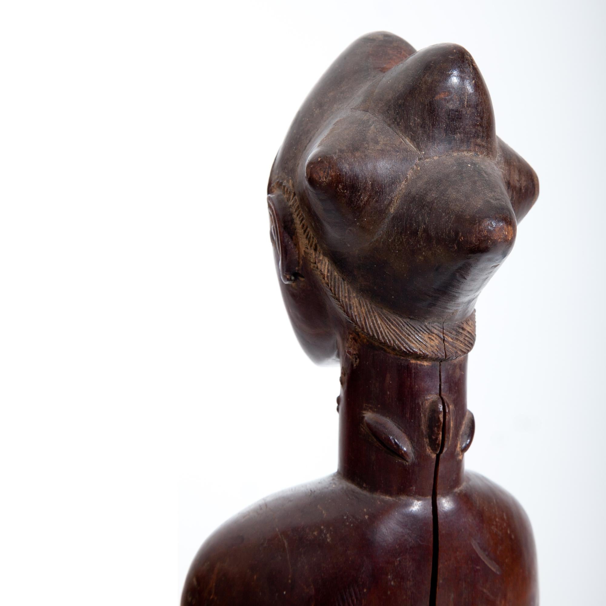 Female Sculpture of the Baule, Côte d’Ivoire, circa 1900-1920 2