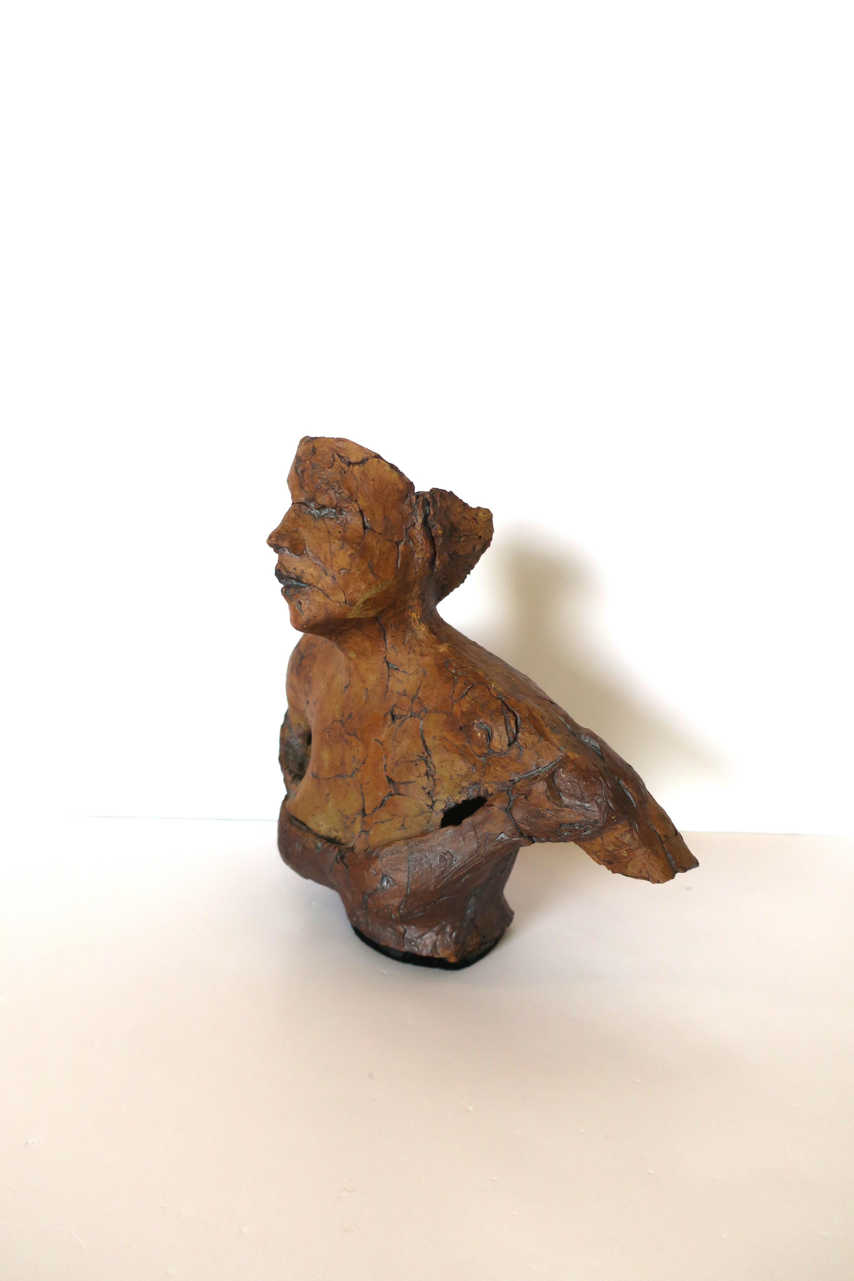 Female Terracotta Bust Sculpture 6