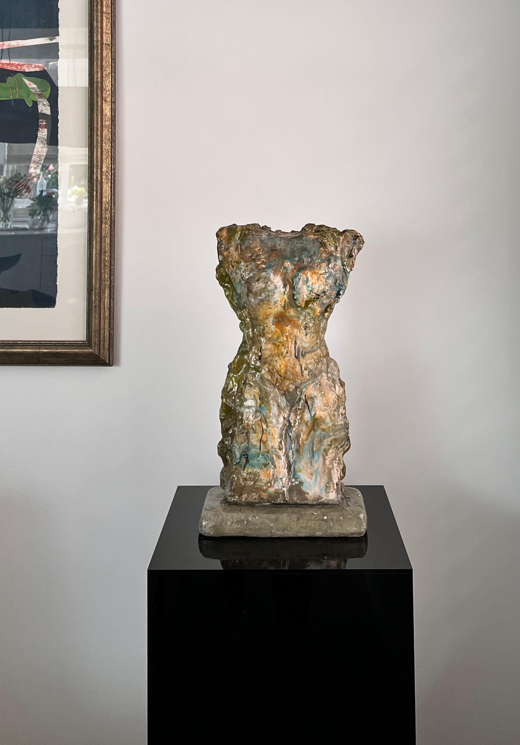 British Torso abstract sculpture , one of a kind For Sale