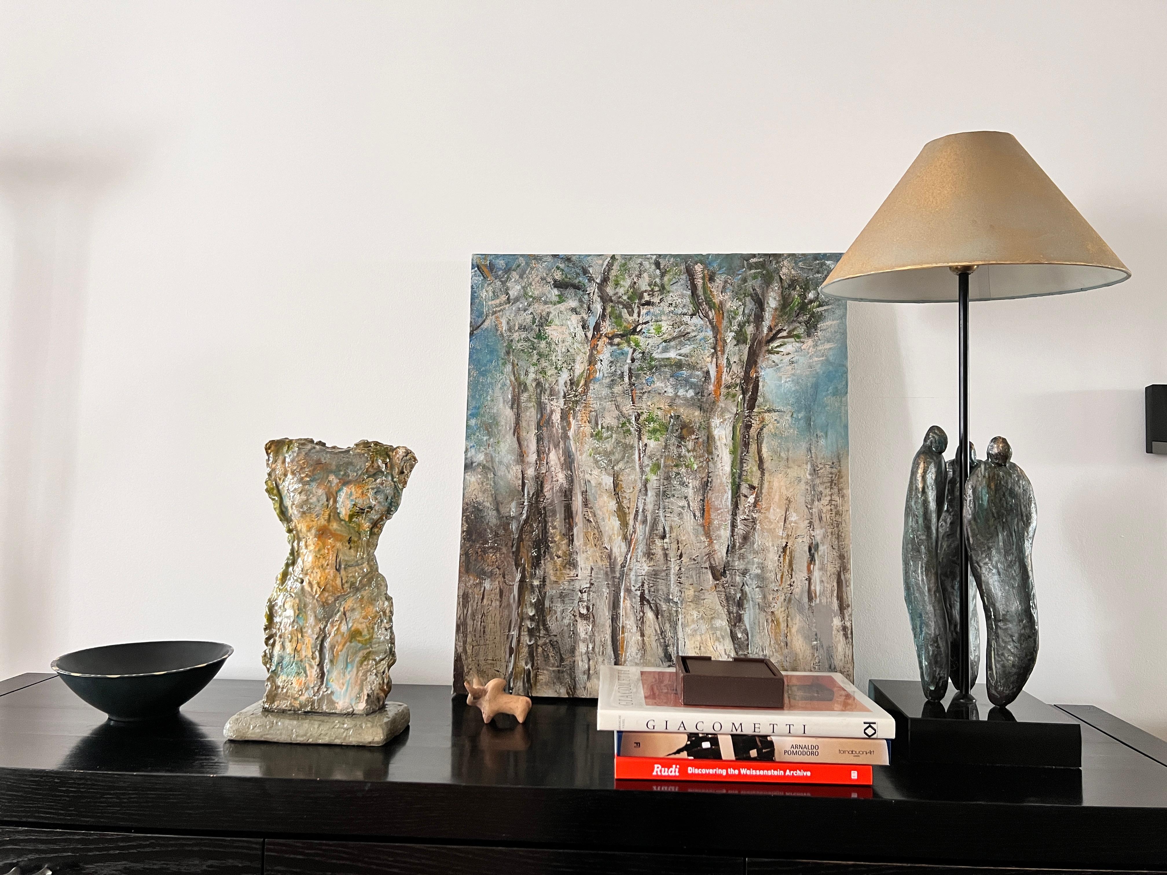 Contemporary Torso abstract sculpture , one of a kind For Sale