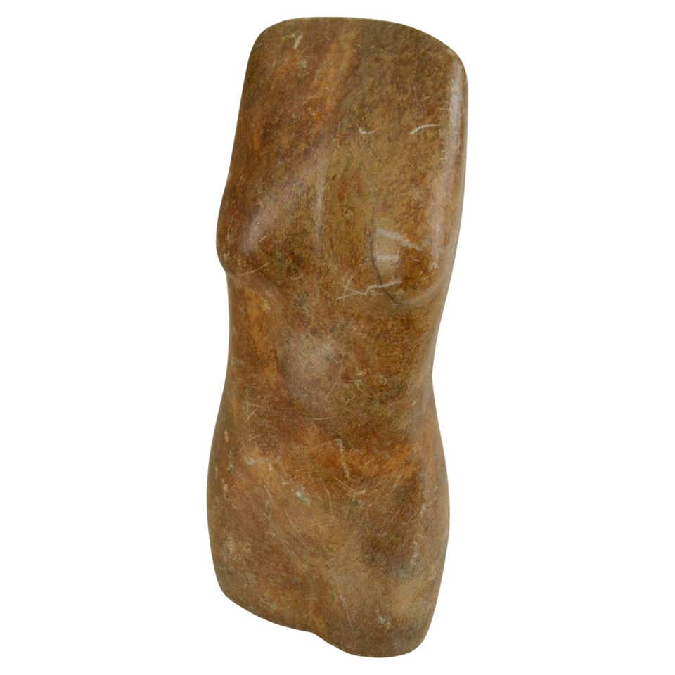 Hand Carved Artisan Modernist Female Nude Torso Sculpture In Lebanon hand-carved-artisan-modernist-female-nude-torso-sculpture-in-lebanon