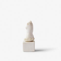 Female Torso Statue Made with Compressed Marble Powder