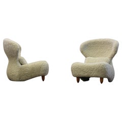 Chaises longues Femina Body, Annie Hiéronimus, pour French Cinna/Ligne Rose, 1990