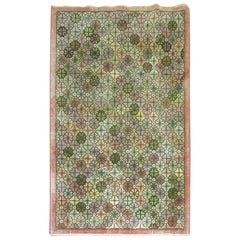 Feminine Vintage Turkish Deco Rug