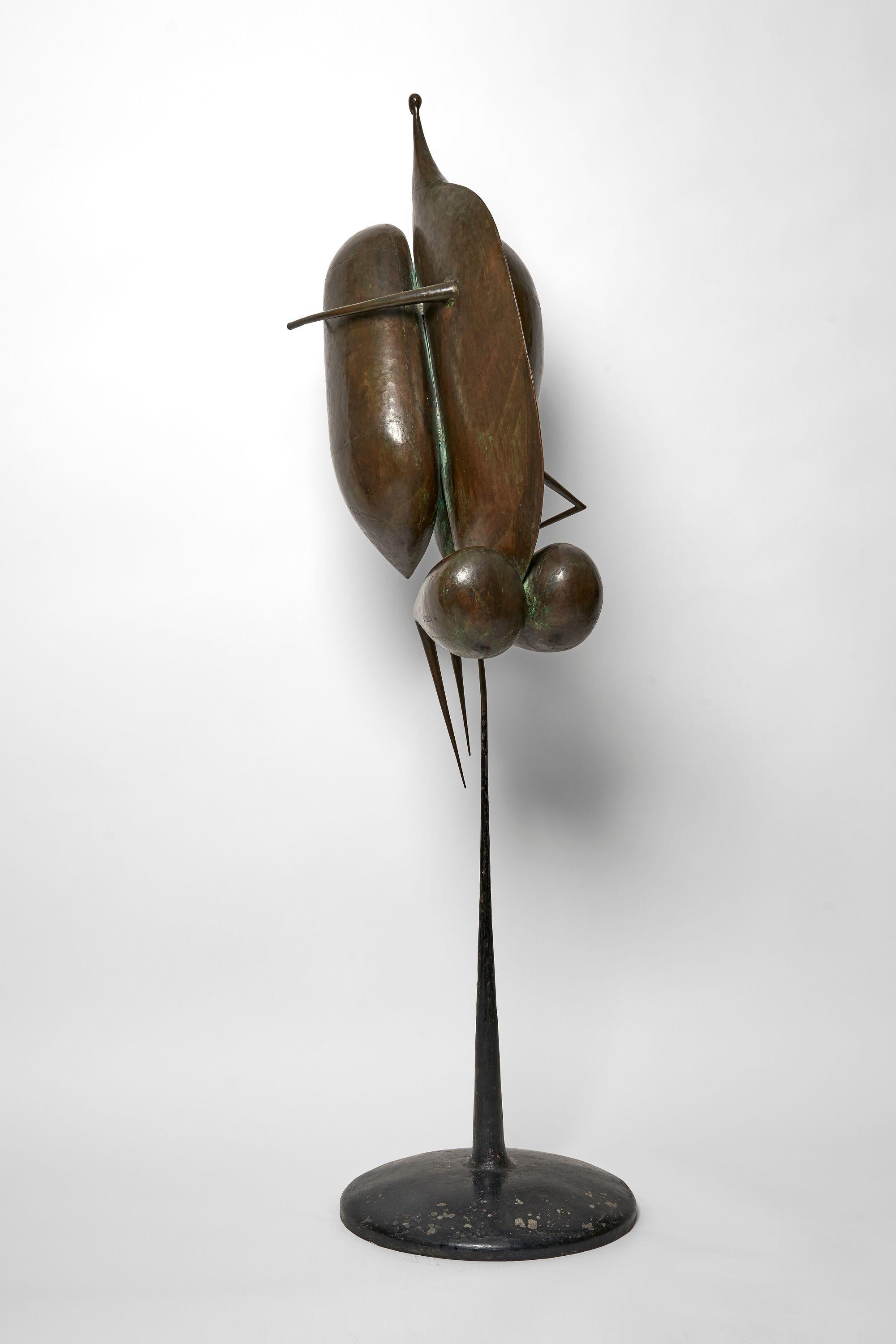 Sculpture « Femme assise n2 » de Philippe Hiquily Excellent état - En vente à PARIS, FR