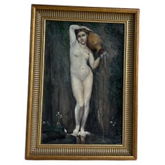Femme au Jarre Oil on Canvas