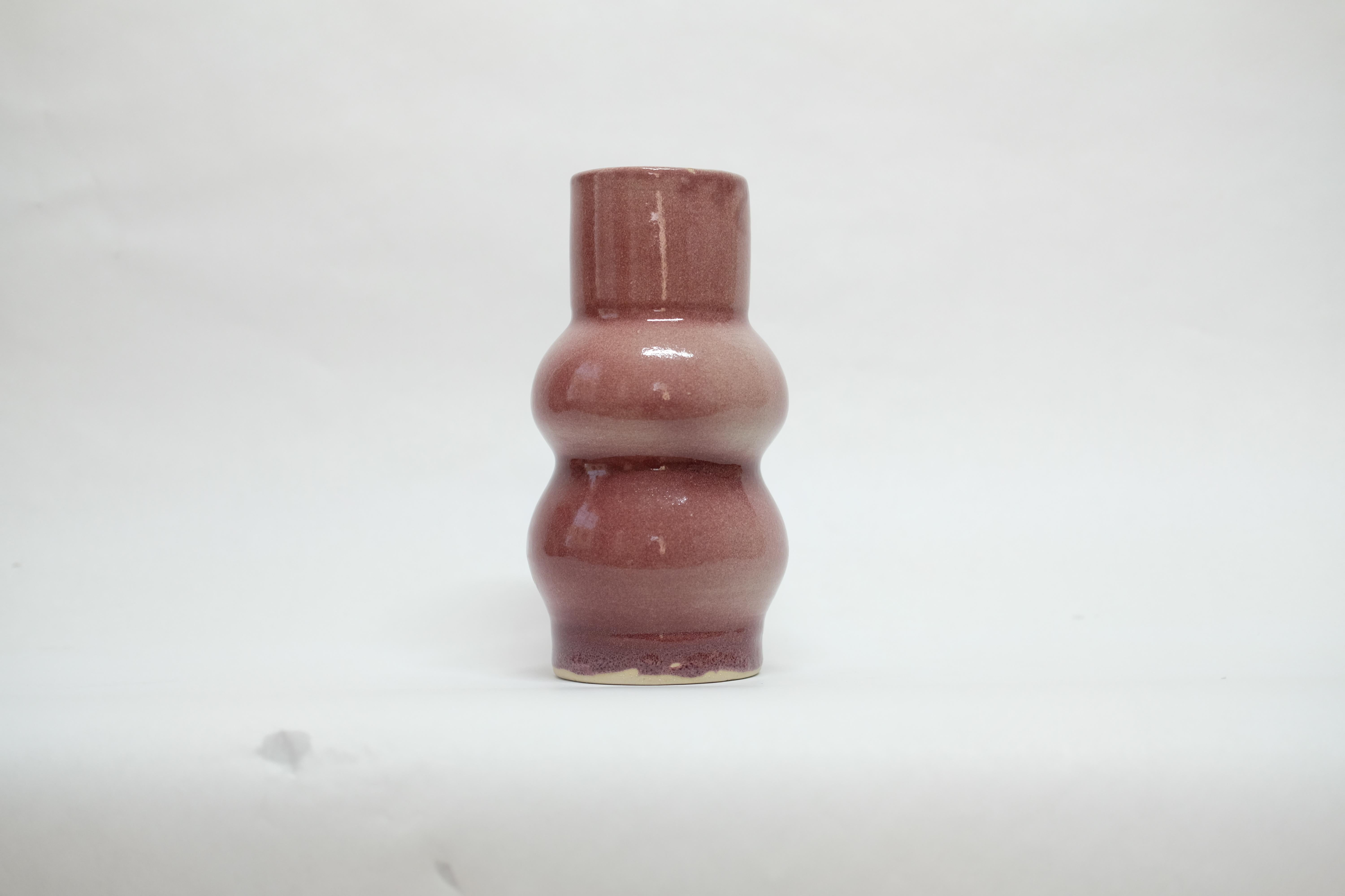 Modern Femme II Unique Stoneware Vase by Camila Apaez
