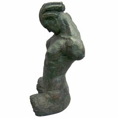 'Femme Nue' Modern Neoclassical Sculpture by Willy Kreitz, 1930