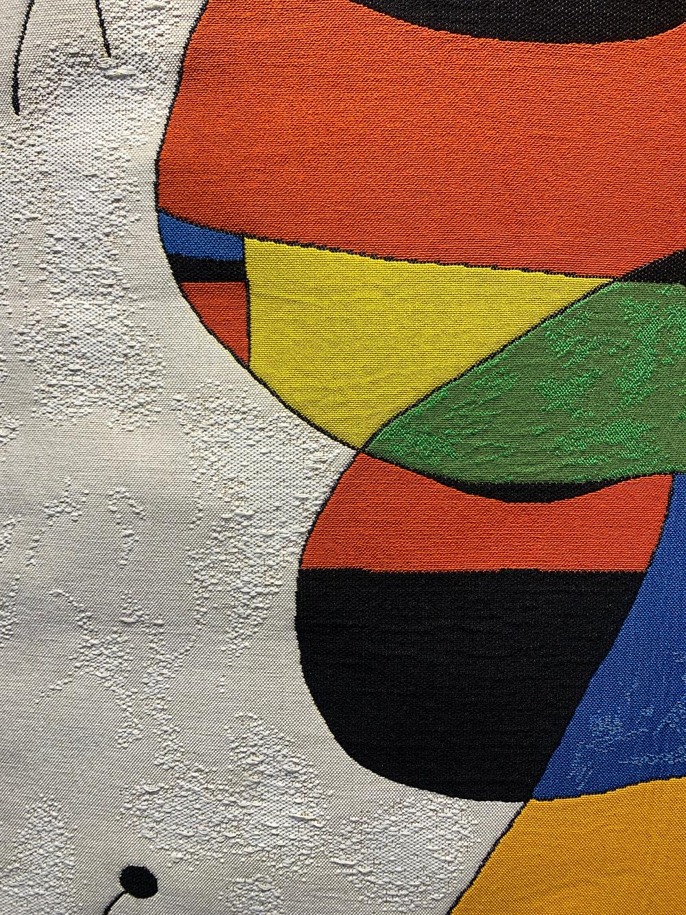 XX secolo Femme, Oiseau, Étoile', arazzo di Joan Miro in vendita