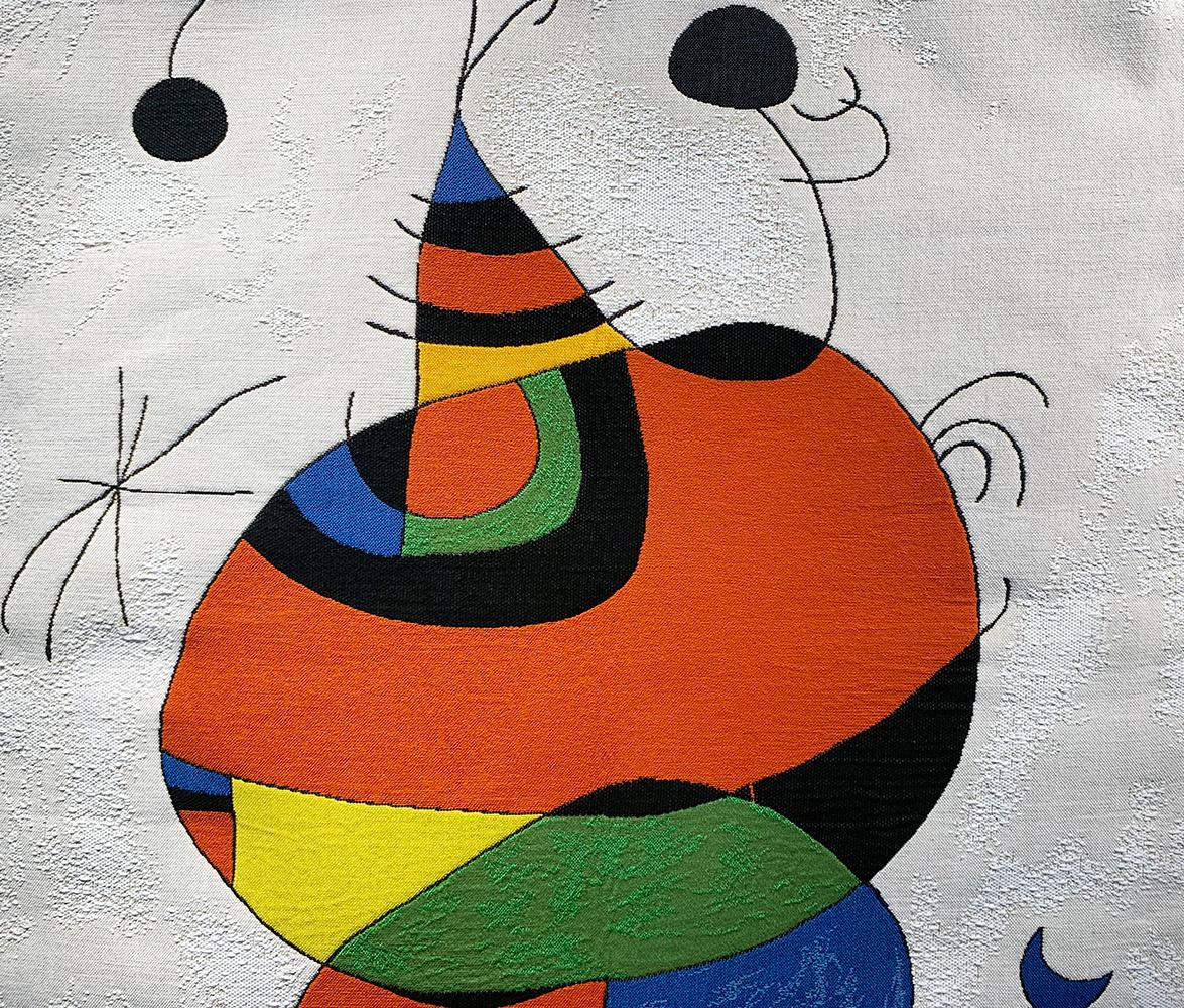 Femme, Oiseau, Étoile', arazzo di Joan Miro in vendita 1