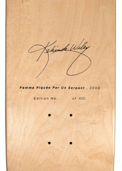 Femme Piquée Skateboard Deck by Kehinde Wiley