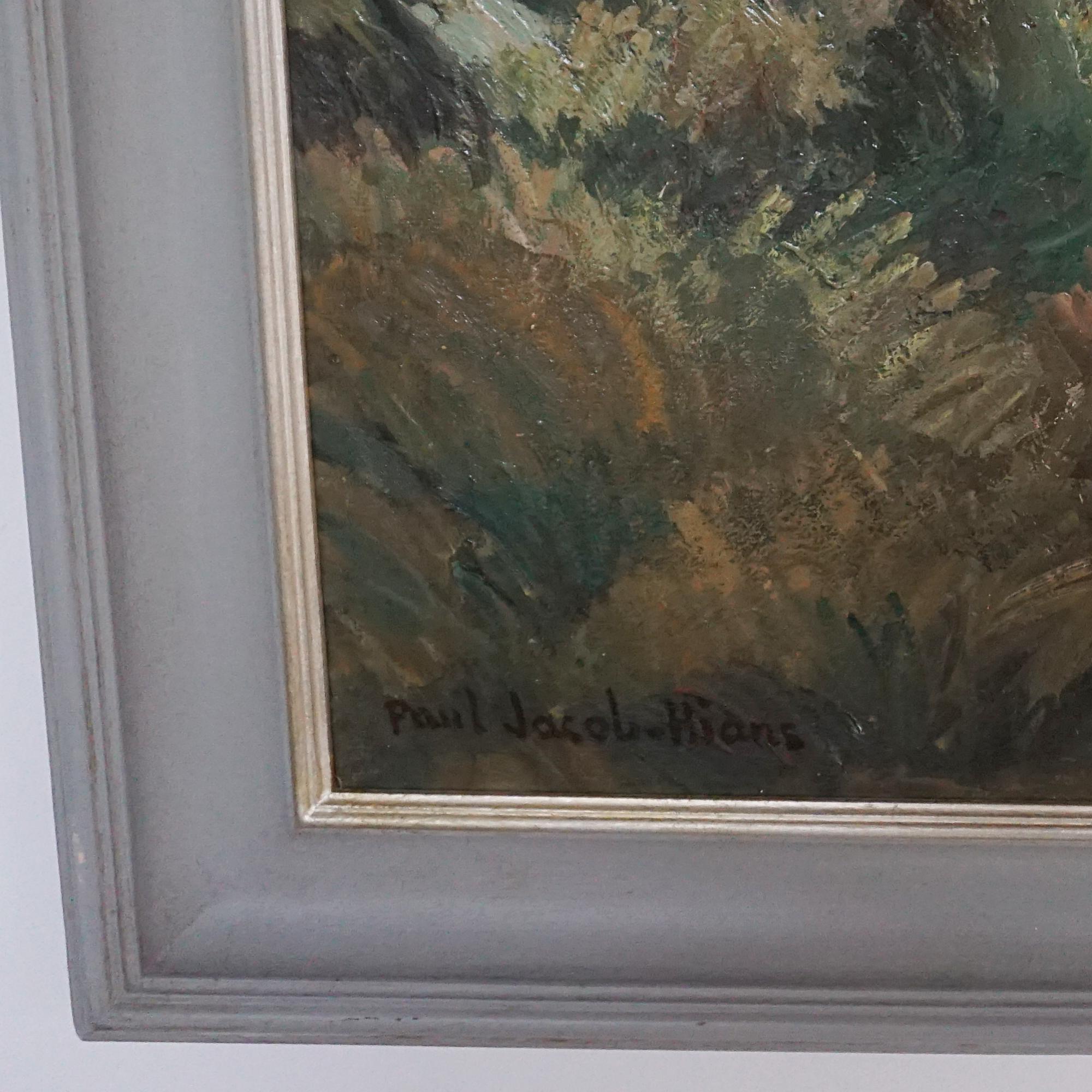 „Femmes a la baignade“ Öl auf Leinwand von Paul Jacob Hians (1884- 1965) (Farbe) im Angebot