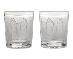 Femmes Antiques Whisky Tumblers by Lalique