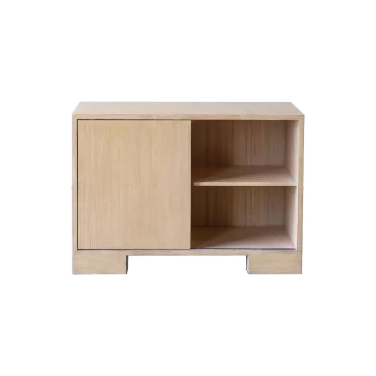 Comodino Fen 30", tavolino minimalista in bambù in vendita