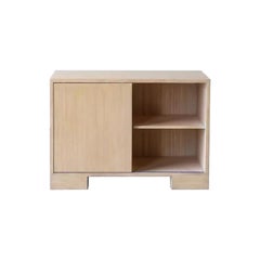 Fen 30" Nightstand, table d'appoint minimale en bambou